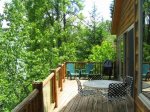 Deck with Gorgeous Views over Whitefish Lake